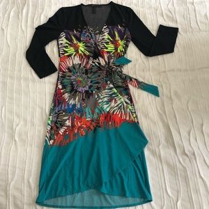 BCBG MaxAzria wrap dress in XXS